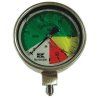 Manometr 100 1/4  spodní AHL pevný 0-60 bar