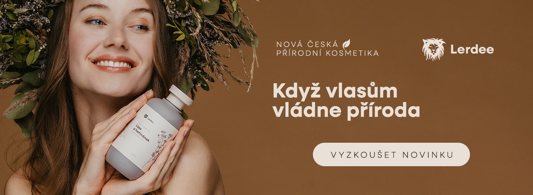 Novinka: Přírodní vlasová kosmetika Lerdee