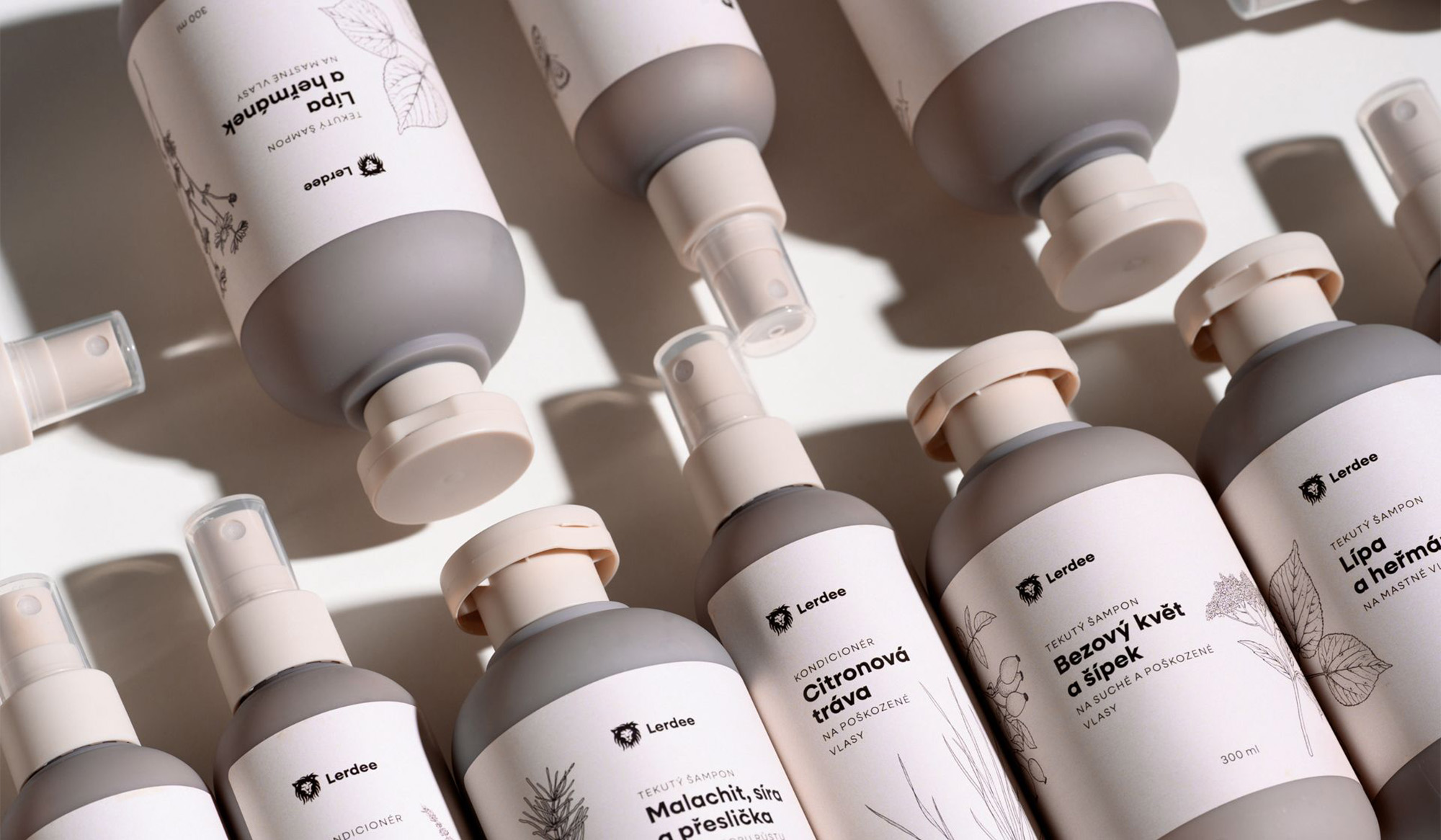 Přírodní vlasová kosmetika Lerdee