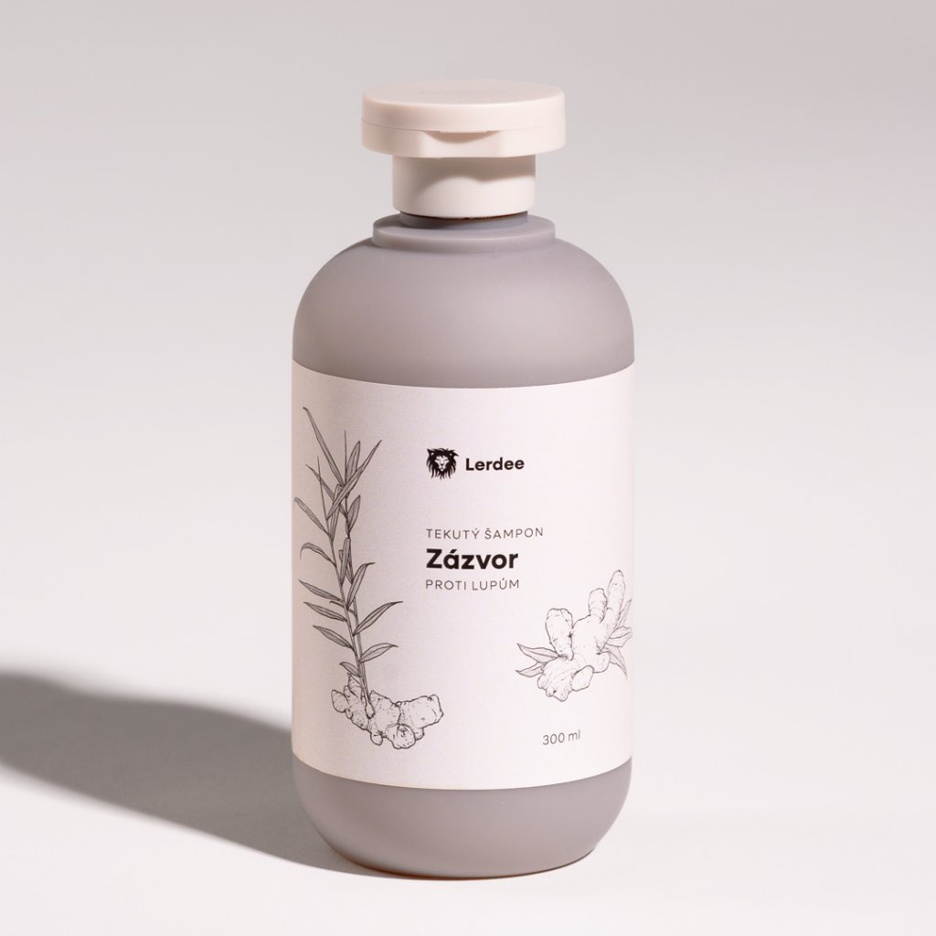 Šampon proti lupům – Zázvor