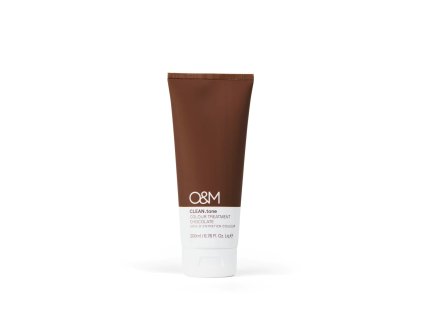 Tónovací péče pro barvené i nebarvené vlasy O&M CLEAN.tone Chocolate Color Treatment 200ml