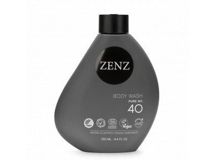 3137 prirodni sprchovy gel bez parfemace zenz body wash pure no 40 250ml