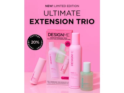 Sada pro objem a lesk vlasů DESIGNME ULTIMATE EXTENSION TRIO
