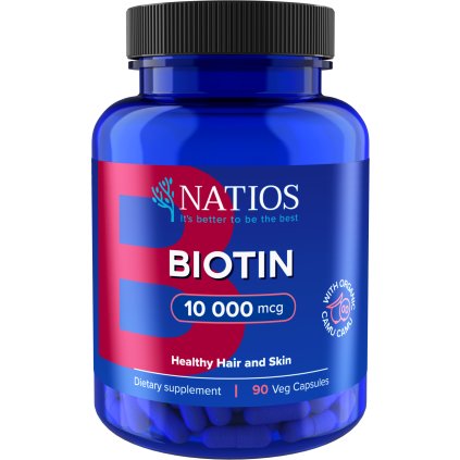 natios biotin 10 000 mcg 90 veganskych kapsli 15001231061123