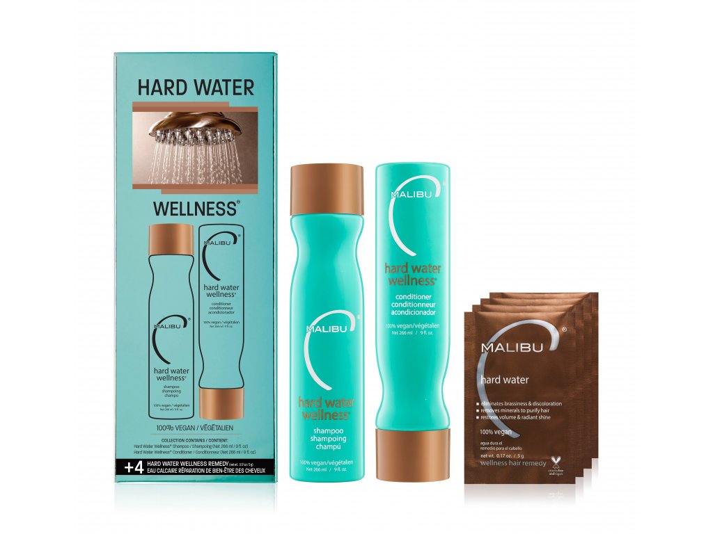 Sada péče na vlasy proti tvrdé vodě MALIBU C Hard Water® Enhancing Collection 2 x 266 ml