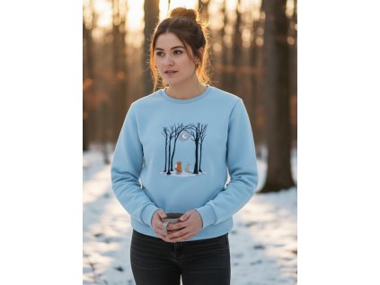 Mikina liska zajac priatelia