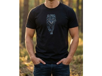 tričko vlk 1