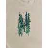 Výšivka ihličnatý les