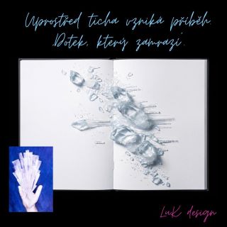 Uprostřed ticha vzniká příběh. „Dotek, který zamrazí.“ 🧊 Váš prostor pro myšlenky, které si zaslouží víc než jen obyčejný...