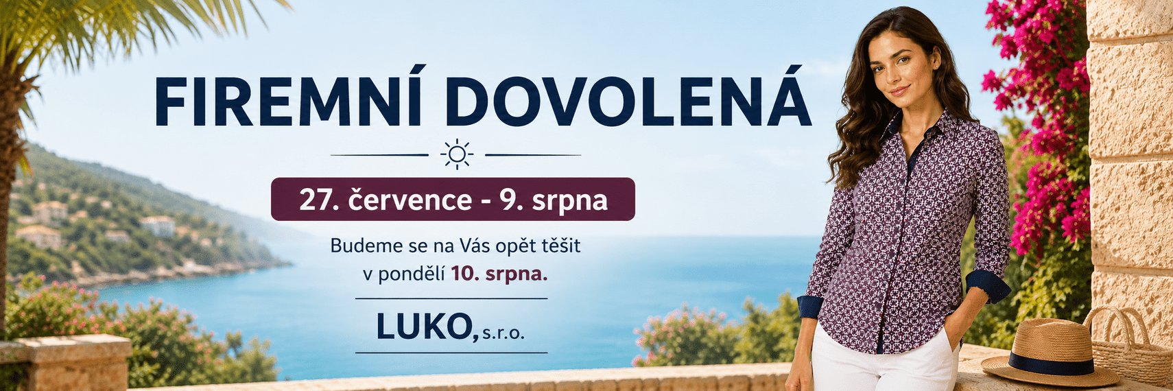 Firemní dovolená 25 a 10.8