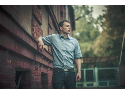 Pánská košile model 144113 (Velikost 38)