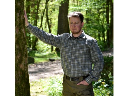 Pánská košile s dlouhým ruk. model 222204 - 1