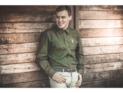 Pánská flanelová košile model 122217