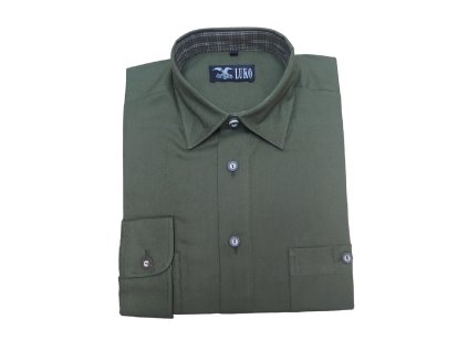 Pánská myslivecká košile s dlouhým ruk. 102230