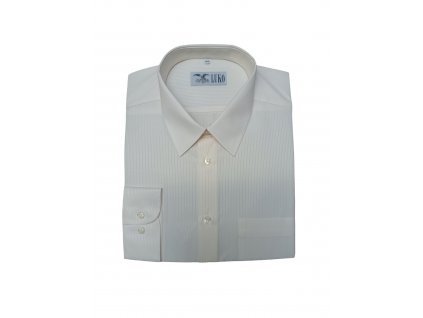 pánská košile s kombinací model 182215 - smetanová