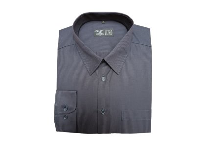 pánská košile s kombinací model 182215 - tmavě modrá