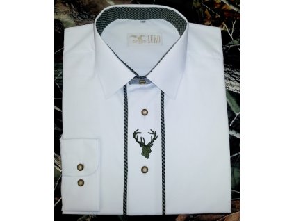 Košile s dlouhým rukávem model 162111 (Velikost 38)