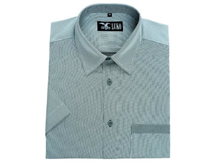 Košile s krátkým rukávem model 134108 - šedá