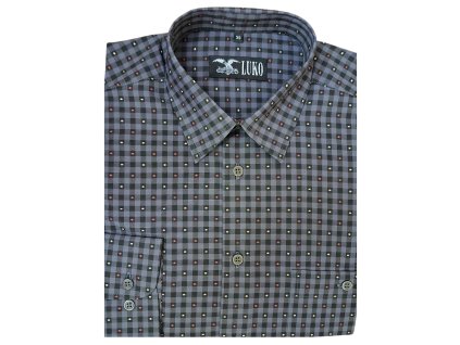 Košile s dlouhým rukávem model 162205 černá