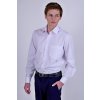 Pánská bílá košile SLIM model 132220 (Velikost 37)