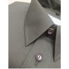 Pánská košile s dlouhým ruk. model 172214 SLIM FIT tmavě zel.