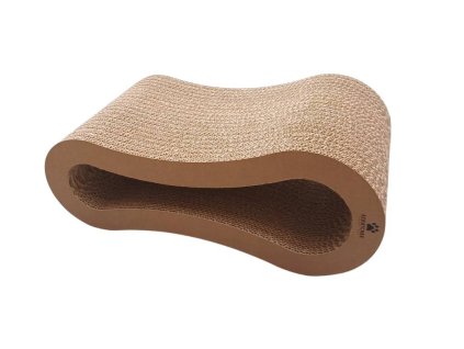 Kartonové škrabadlo pro kočky M 450 x 285 x 180 mm