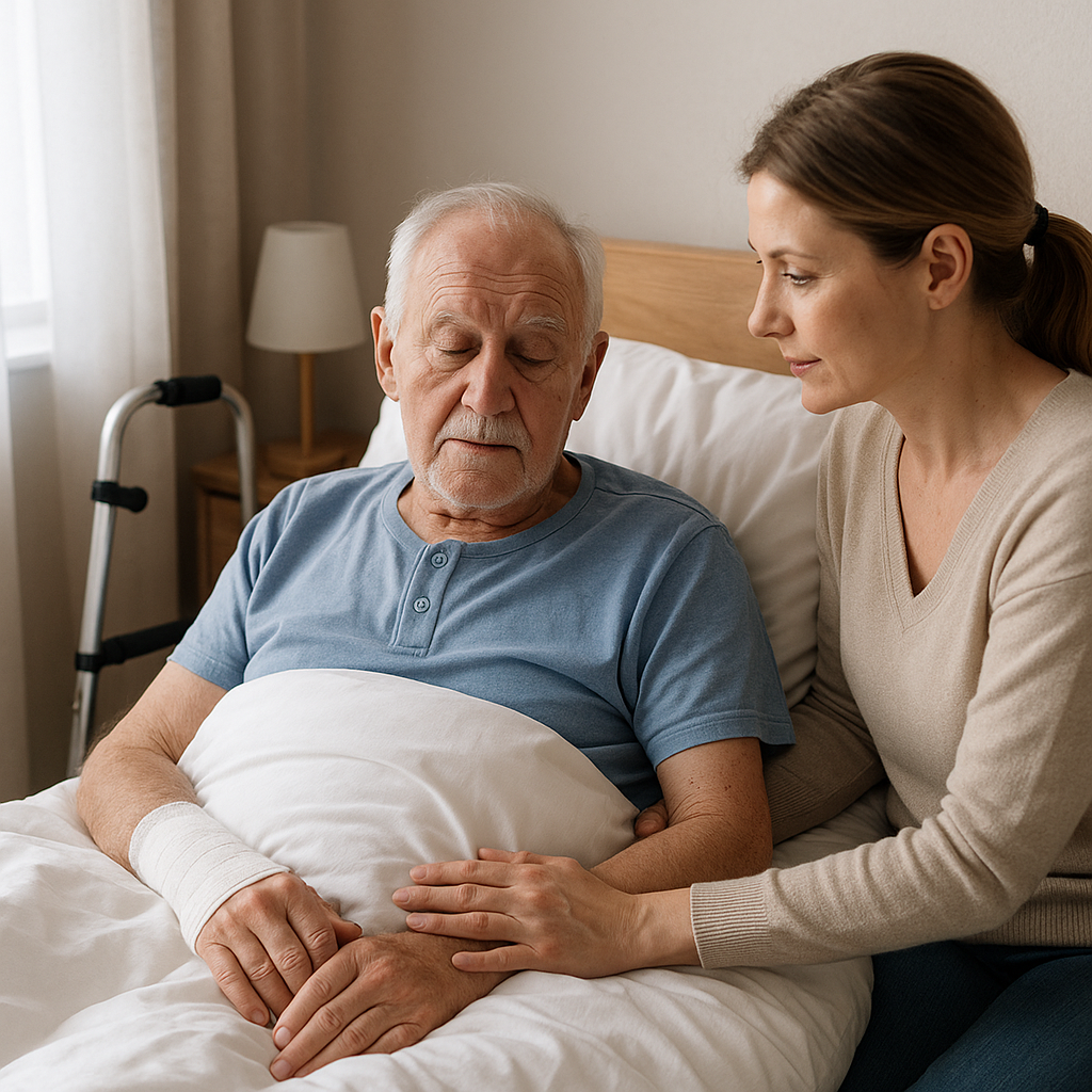 Péče o seniora po operaci: jak zajistit pohodlnou a bezpečnou rekonvalescenci doma