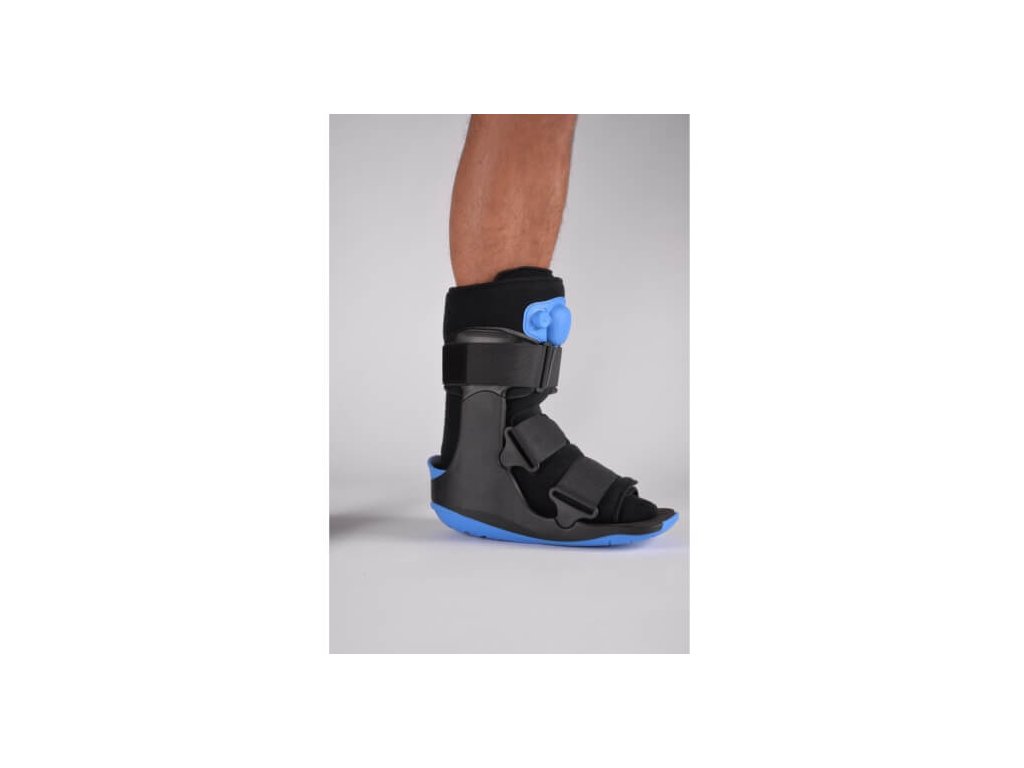 PNEUMATIC SHORT WALKING BRACE Ovation Medical Nízká pneumatická hlezenní fixační ortéza, XS - Velikost obuvi 34 - 36