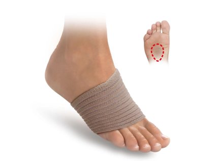 Elastické bandáže se srdíčkem