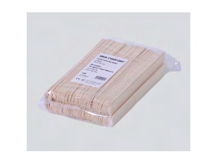Ústní lékařské dřevěné špachtle 100ks/bal.