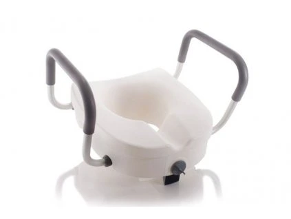 Nástavec na WC pro seniory s madly