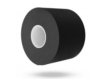 Kineziologická tejpovací páska, černá 5 cm x 5 m
