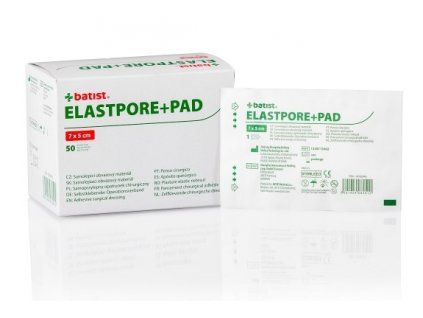 Polštářková náplast Elastpore+PAD sterilní 7cm x 5cm