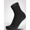 Ponožky BIO bavlna (žebrované), černé