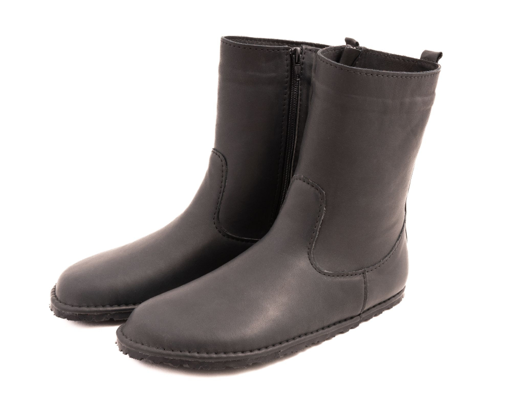 Invierno Winter Barefoot ankle-high boots - black - Luks Shoes