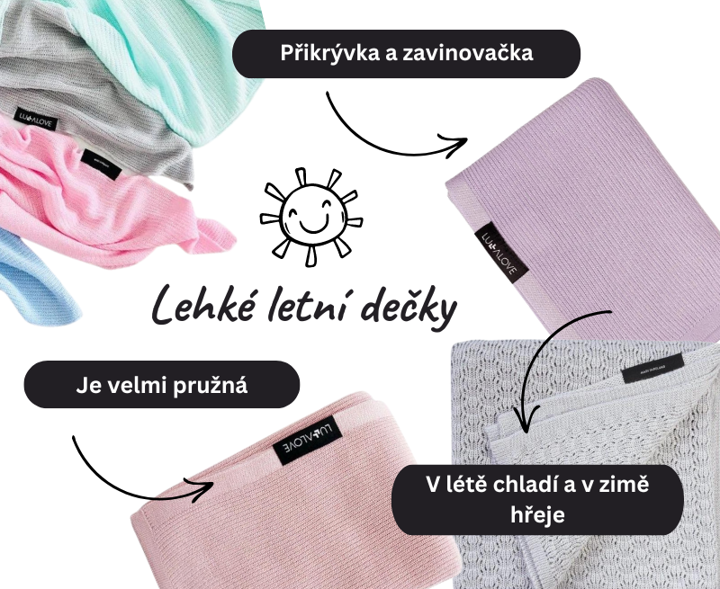 Lehké letní dečky