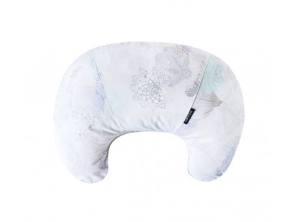 Lullalove Náhradní potah na kojící polštář BOHO Modro Šedý