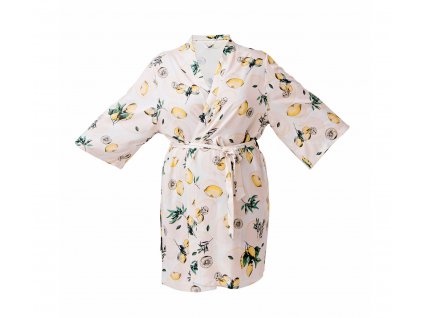 Lullalove Bambusový župan - Citróny