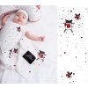 Lullalove Zavinovací přikrývka z mušelínu plena 100 x 100cm MRB