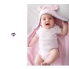 Lullalove Pastelová osuška PINK - Růžová