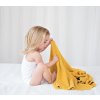 Lullalove Bambusová dečka Hořčicová