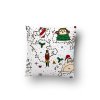 Lullalove Potah na polštář 40x40cm Vánoční Ježek