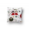 Lullalove Potah na polštář 40x40cm Vánoční Ježek