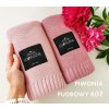 Lullalove Bambusová dečka Pudrová Růž - Klasický úplet