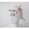 Lullalove Bavlněný šátek na hlavu s kšiltem - Sakura