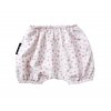 Lullalove Dětské šortky 1-2 let - Růžové Květinky