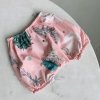 Lullalove Dětské šortky 0-6 měsíců Rose Garden