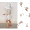 Lullalove Dětské šortky 6-12 měsíců - Králíček