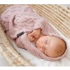 Lullalove Dečka z vlny Merino - kolekce PREMIUM - Pudrová růž