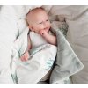 Lullalove Přikrývka nejen pro miminka Luční Kvítí Růžové